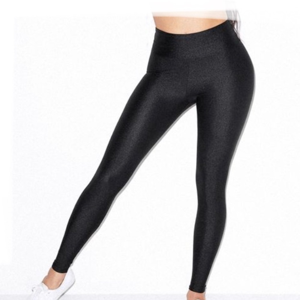 American Apparel black nylon/elastane leggings